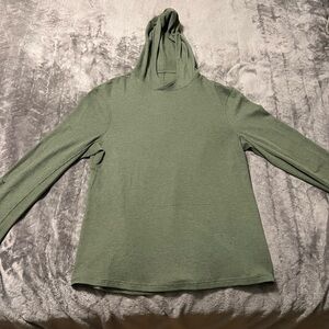 Lululemon Stitch Shift Hoodie Mens Medium Olive